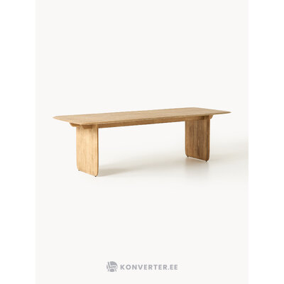 Brown Solid Wood Dining Table (Kora) 260x100