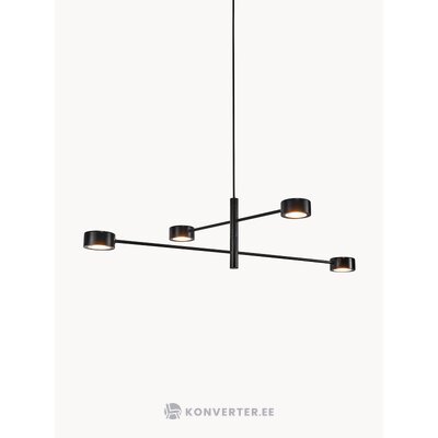 Musta LED-riippuvalaisin Clyde (Nordlux)