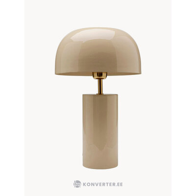 Smėlio spalvos stalinė lempa (Kare Design)