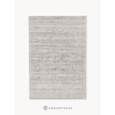 Light Grey Viscose Rug (Jane) 160x230