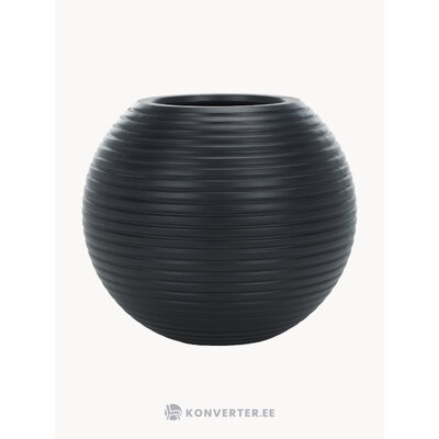Black Flower Pot Mora (Safavieh)