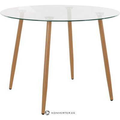 Glass Round Table (Full, Box)