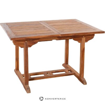 Extendable garden table nora (dpi) with beauty flaws.
