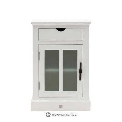 Small white cabinet biscayne (rivièra maison) intact