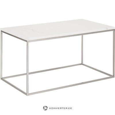 Vaalea marmorinen sohvapöytä (alys) (laatikko, kokonainen)