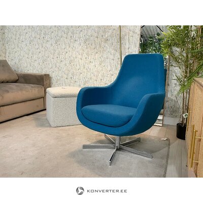 Blue swivel chair stefani (bbhome) intact