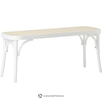 White design bench (franz) intact
