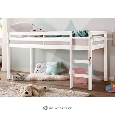 White bunk bed single (alpine)