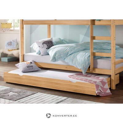 Helepruun Täispuit Voodisahtel (Alpi)