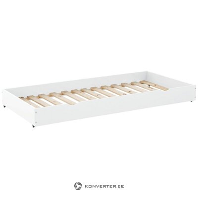 White solid wood drawer (alpine)