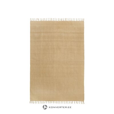 Beige cotton carpet (agneta) 200x300 whole year