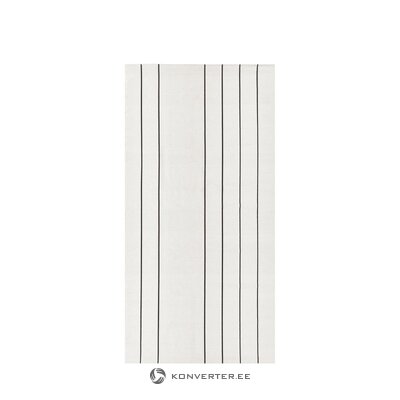 Полосатый хлопковый ковер (давид) 70х140 круглый год