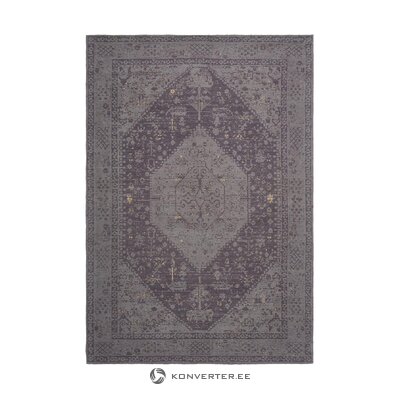 Dark gray patterned carpet (neaple) 160x230 whole year