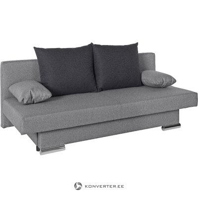 Gray sofa bed polly (collection ab) intact