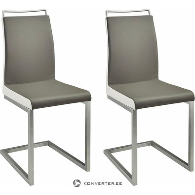 Gray-white chair