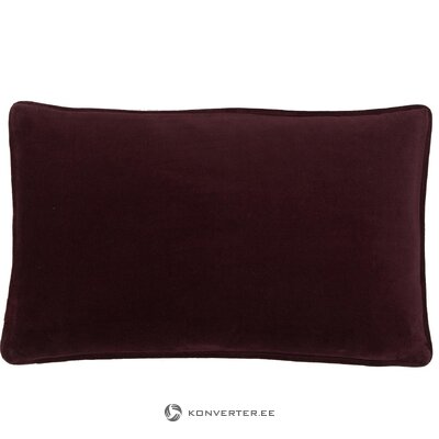 Dark red velvet pillowcase (dana) 30x50 whole