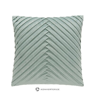 Light green velvet decorative pillowcase (lucie) 45x45 whole