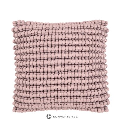 Old pink voluminous decorative pillowcase (iona) 45x45 whole