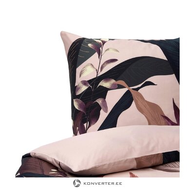Patterned satin bedding set (flora) 135x500 + 80x80 whole