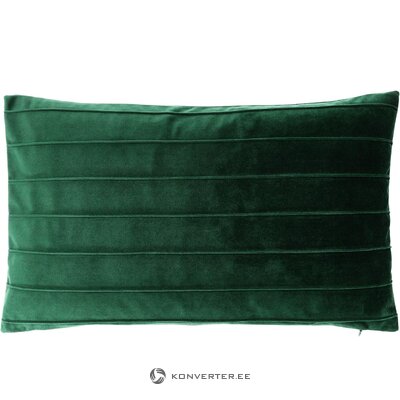 Tamsiai žalias aksominis pagalvės užvalkalas (lola) 30x50 visas