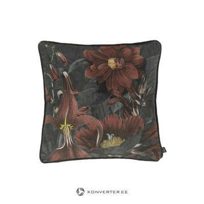 Gėlėtas aksominis pagalvės užvalkalas merionas (eightmood) 50x50 visuma