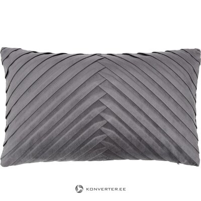Pilkas dekoratyvinis pagalvės užvalkalas (lucie) 30x50 nepažeistas
