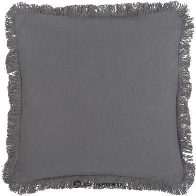Gray decorative pillowcase cracks (stof) 40x40 intact