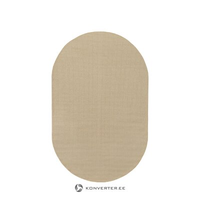 Beige oval carpet (toronto) 200x300 intact