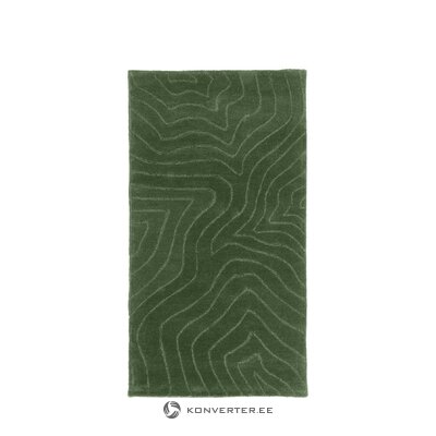 Zaļš vilnas paklājs (Ārons) 200x300 neskarts
