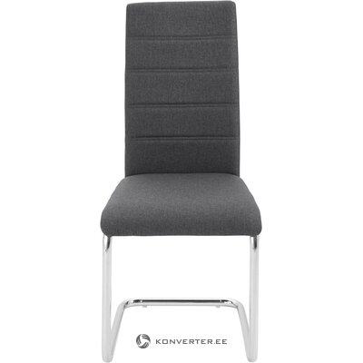 Dark gray chair (doris)