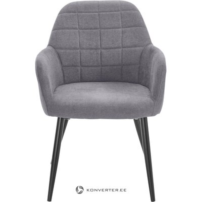 Gray decorative armchair (mara)