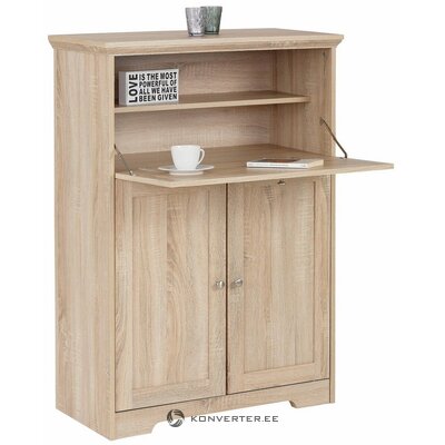 White solid wood cabinet cabinet (nanna)