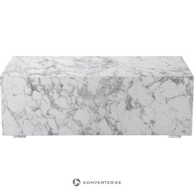 Coffee table with marble imitation (vito) intact