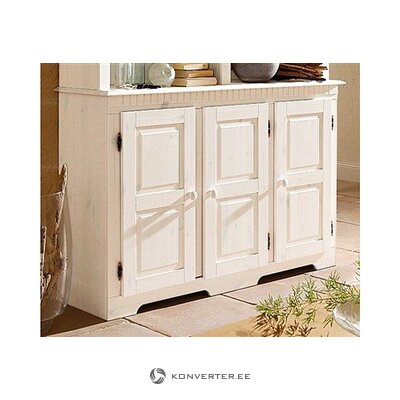 White solid wood cabinet (optional)