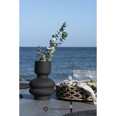 Black vase