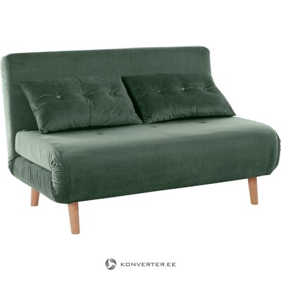 Žalia miegamoji sofa (myhome)