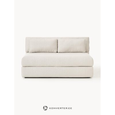 Vaalean beige Modulaarinen puutarhasohva (Rabea)