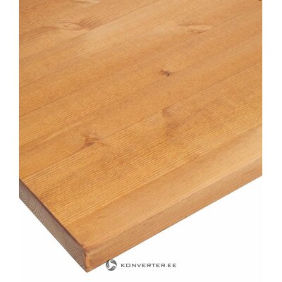 Brown solid wood worktop (oslo) (width 150cm)