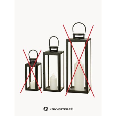 Klaasist Küünlalaterna Komplekt Arana (Boltze) 3Tk