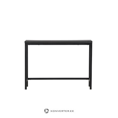 Console table black (rise) whole