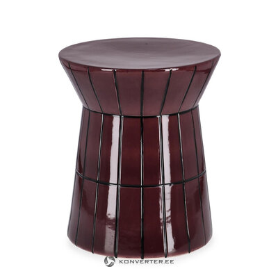 Журнальный столик бордового цвета (Abbes)