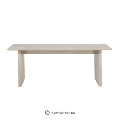 Ruokapöytä (ruostumaton teräs)