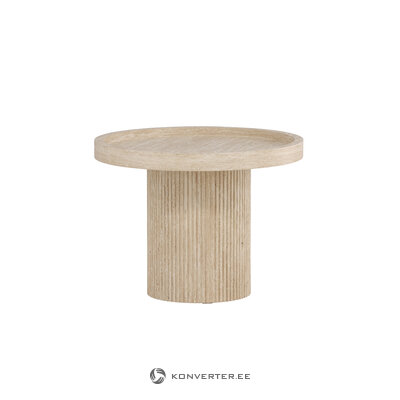 Beige Side table (Krille) ⌀60