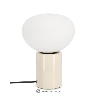 Light Beige Table Lamp (Tylda) H28
