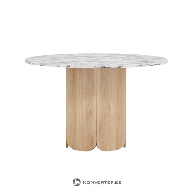 Light gray dining table (Tekla) ⌀120