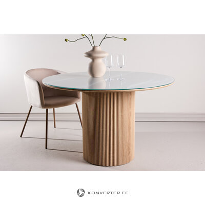 White round dining table (haron) ⌀120