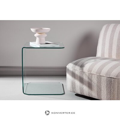 Glass side table (telemark) 45x45