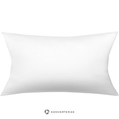 White organic cotton satin pillowcase prestige (royfort) 40x80 whole