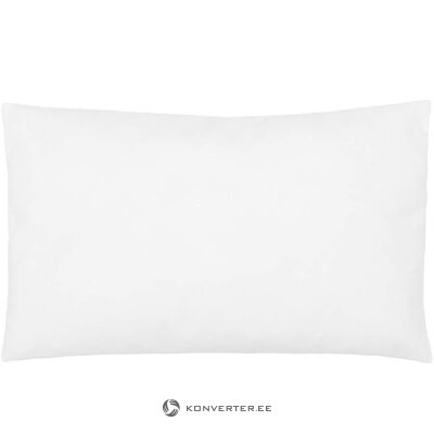 Белая хлопковая подушка sia (traumwohl) 30x50 целая