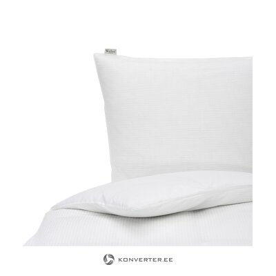Balts kokvilnas gultas veļas komplekts basic &amp; tough (walra) pilnīgs